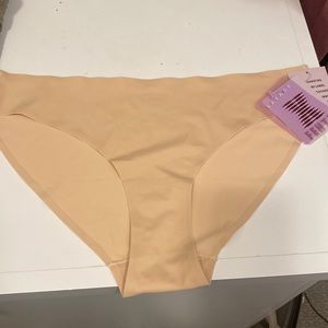 Beige bikini style underwear